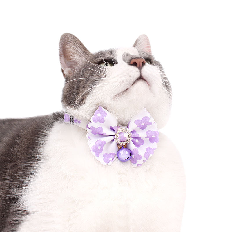 Sunflower Cat Collar Bowtie