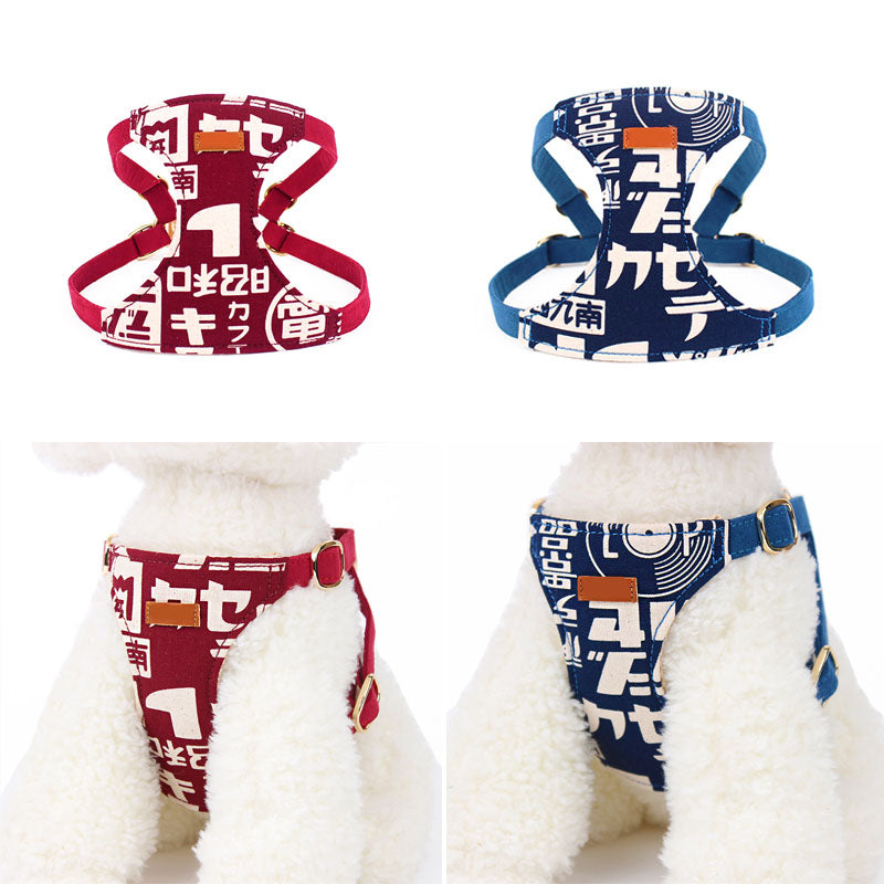 Japanese Style Cat And Dog Harness