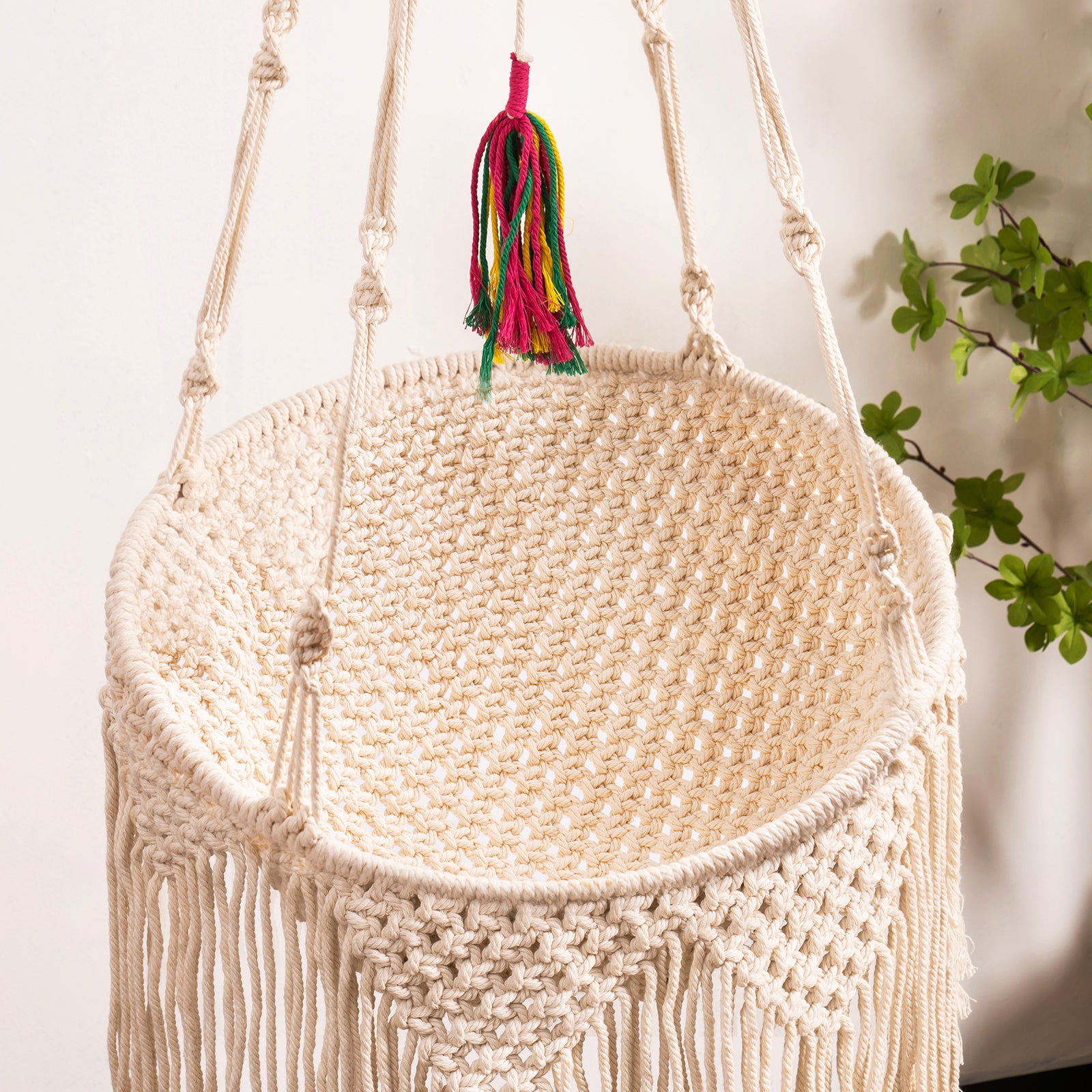 Boho Style Cotton Rope Braided Cat Hammock