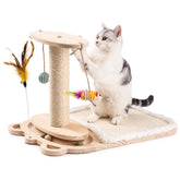 Cat Toy 1-Layer Turntable Cat Ball Toy