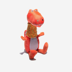 Dinosaur Squeaky Plush Dog Toy