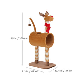 Christmas Elk Cat Tree