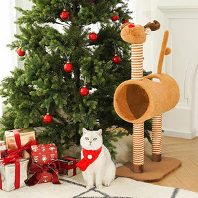 Christmas Elk Cat Tree