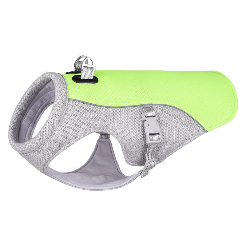 Breathable Vest For Sunstroke Prevention Water-soakable Dog Cooling Vest