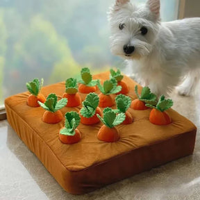 Plush Squeaky Snuffle Dog Toy - Carrot Farm