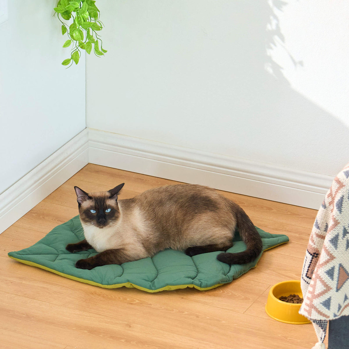 Leaf Cat Mat