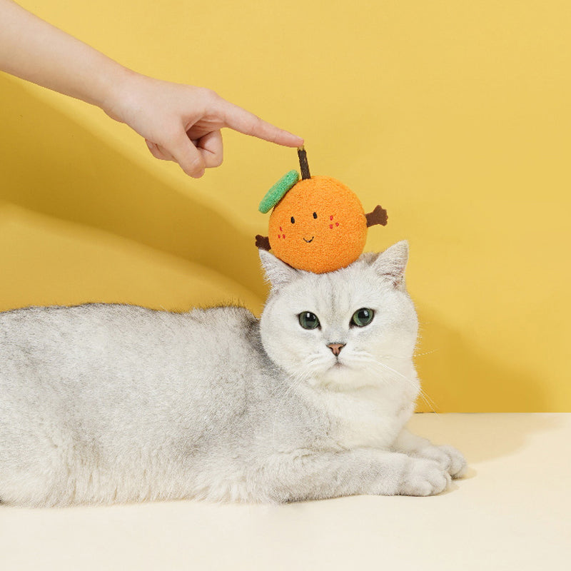 Orange Silvervine Cat Toy