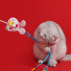 Rabbit Cat Wand Toy