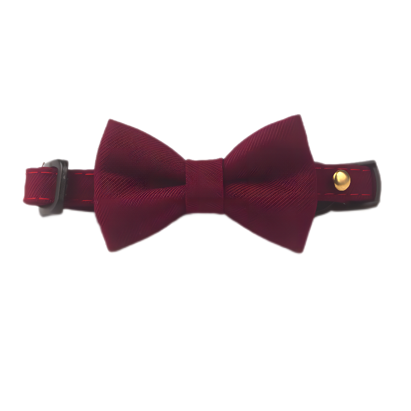 Cat Suit Collar Bowtie