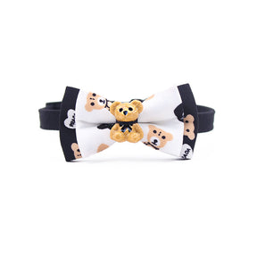 3D Stereoscopic Red Panda Collar Bowtie