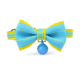 Colorful Bow Cat Collar Bowtie