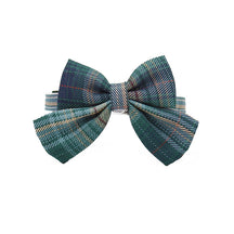 Uniform Plaid Cat Collar Bowtie