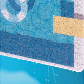 Summer Pool Cat Litter Mat