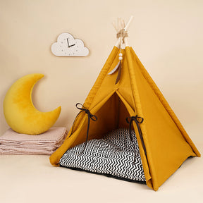 Sunset Feather Cat Teepee