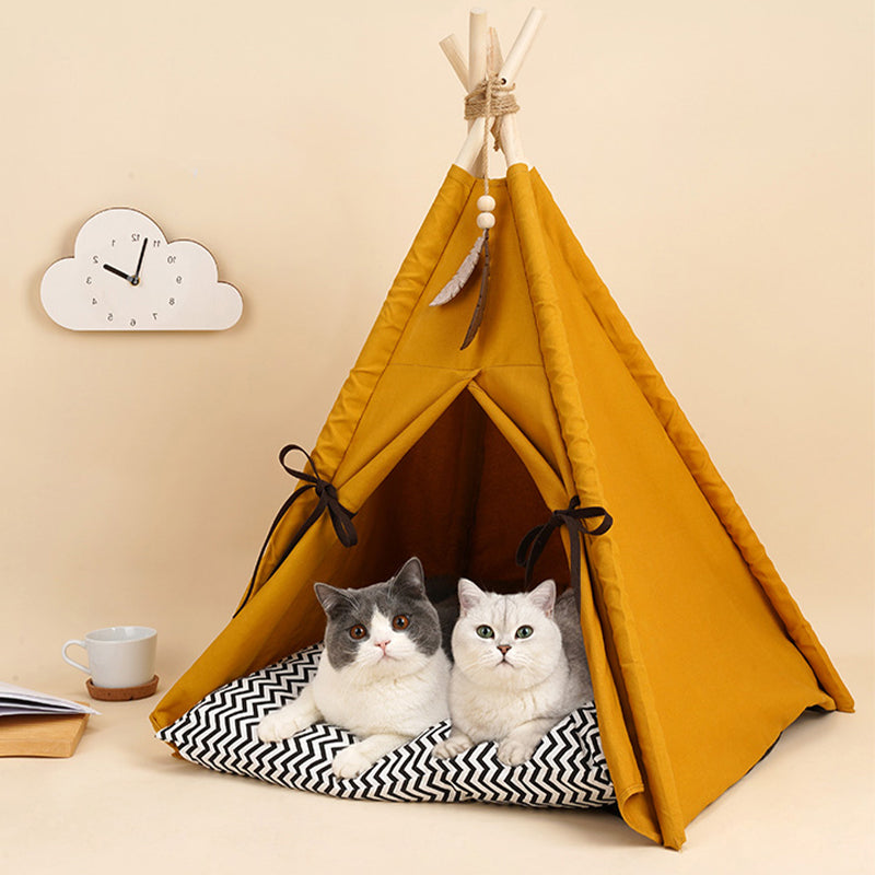 Sunset Feather Cat Teepee