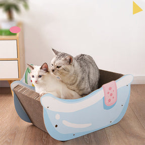 Tub Cardboard Cat Scratcher