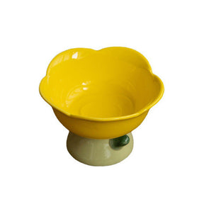 Tulip Ceramic Cat Bowl