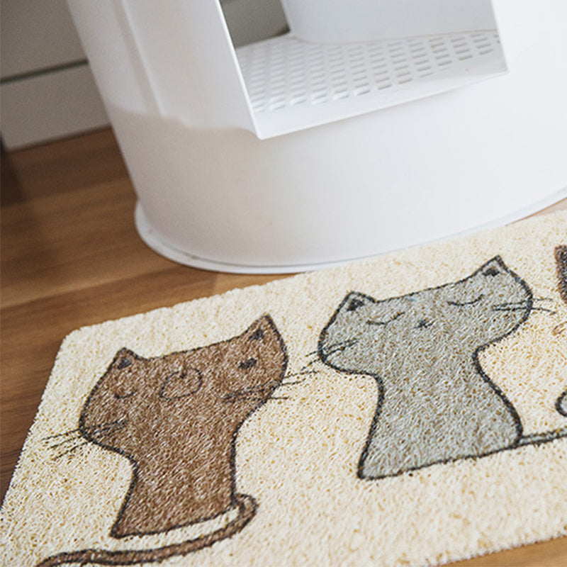 Three Cat Friends Litter Mat